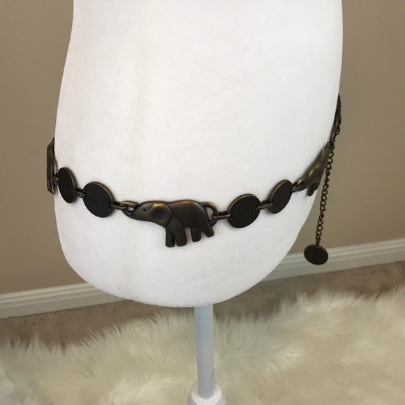 Elephant Chain Belt in Bronze Tone - EUC - Picture 7 of 8